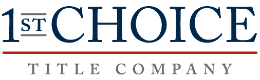 1st Choice Title Company logo